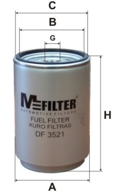 Filtru combustibil DF 3521 MFILTER
